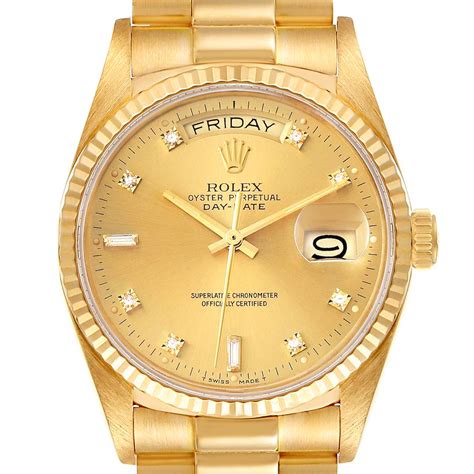 presidential diamond 24k gold rolex watch price|presidential Rolex price 2021.